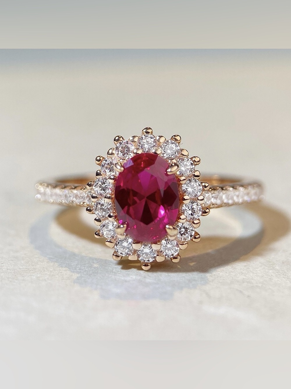 925 Sterling Silver Oval Ring